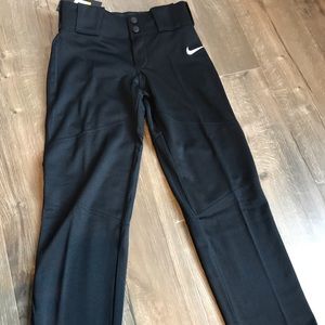 Nike Vapor Pro Boys Black Baseball Pants